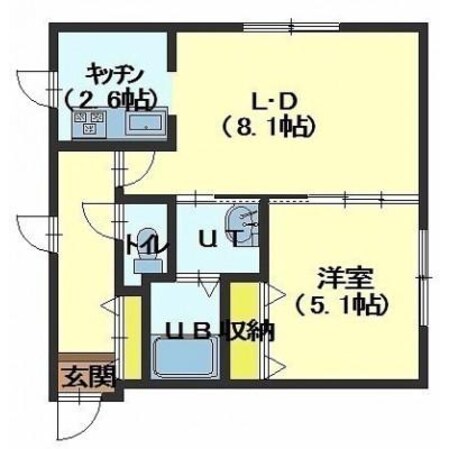 アリエーテ旭町の物件間取画像